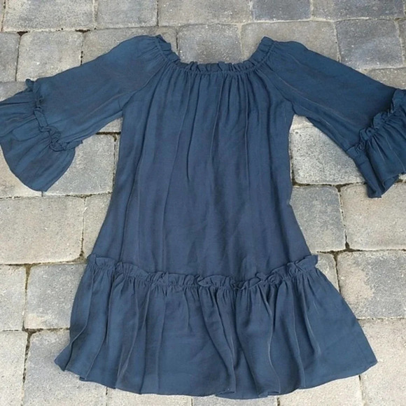 Milly Santorini Navy Blue Dress Small - Picture 8 of 8